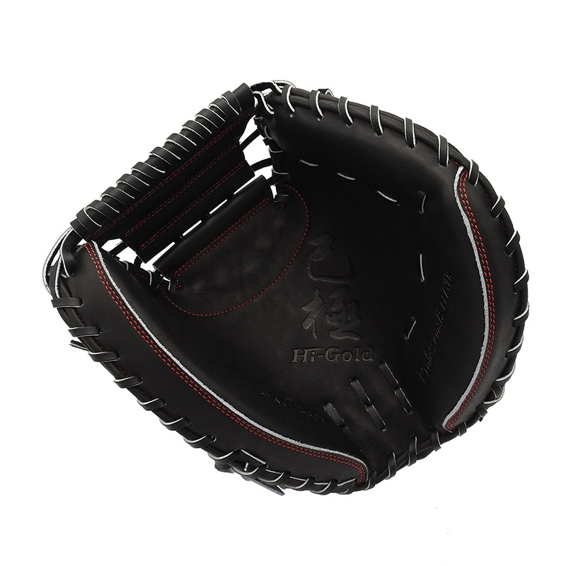 52 限定品 ハイゴールド 硬式用キャッチャーミット ブラック SKG350M 新品 硬式2025 SKG-350M キャッチャーミット 捕手用 ブラック 限定 右