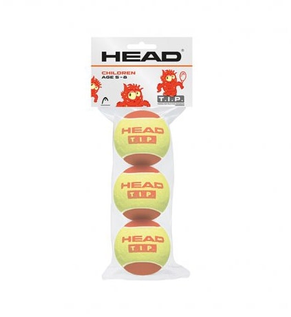 ﾍｯﾄﾞ】HEAD ﾃﾆｽｼﾞｭﾆｱﾎﾞｰﾙ T.I.P.RED (ﾃｨｰ・ｱｲ・ﾋﾟｰ・ﾚｯﾄﾞ)3球