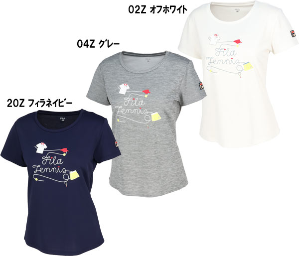 フィラ】FILA EL0210（ﾚﾃﾞｨｰｽ）グラフィックTシャツ 2025秋冬