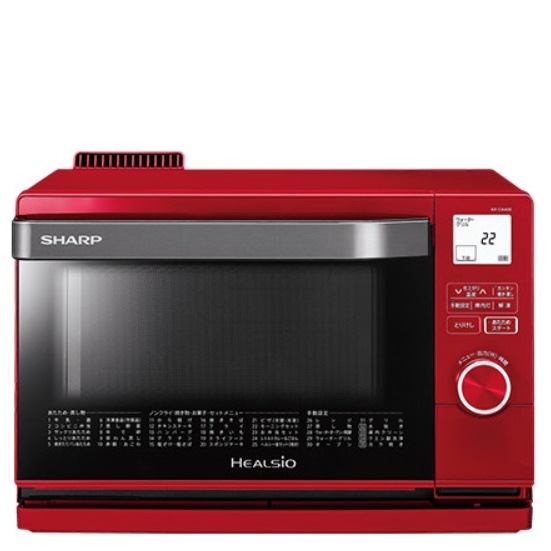 シャープ　スチームオーブンレンジ ヘルシオ 18L レッド AX-CA400-R Amazon | シャープ スチームオーブンレンジ ヘルシオ 18L レッド