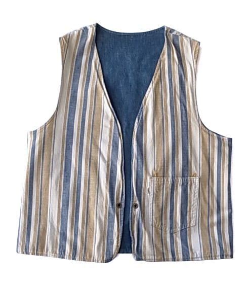 ビンテージ 70年代 リーバイス リバーシブル ベスト ビッグE LEVIS 70's LEVI'S リーバイス BIG E Reversible Denim Vest