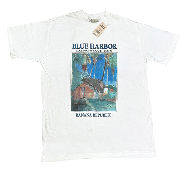 DEADSTOCK】BANANA REPUBLIC バナナリパブリック ゴーギャン Tシャツ 