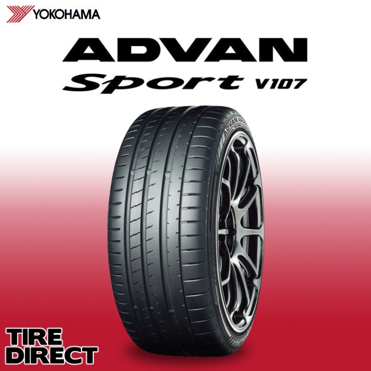 新品 ヨコハマ ADVAN Sport V107A 285/40R20 108Y XL 夏タイヤ サマー 
