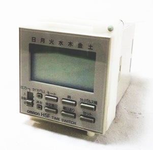 OMROM デジタルデイリータイムスイッチ H5F-FA 2個セット デジタル・デイリータイムスイッチ H5F omron(オムロン) 【通販