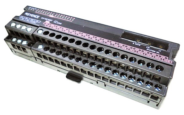 KEYENCE KV-RC16BT Screw terminal block with 16 relay function 
