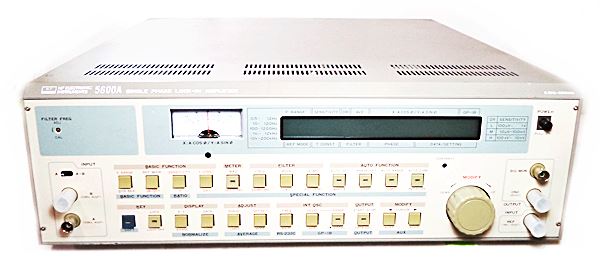 NF エヌエフ　5600 SINGLE PHASE LOCK-IN AMPLIFIER　ロックインアンプ ディジタルロックインアンプ LI5600シリーズ - 電子計測器 - 微小信号