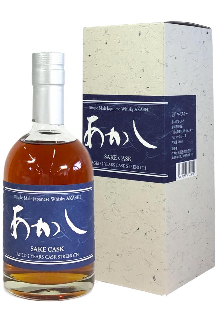 シングルモルトあかし SAKE CASK 7年-酒通販サイト「戸田酒販」
