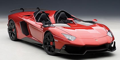 AUTOart 1/18 LAMBORGHINI AVENTADOR J (METALLIC RED) | すべて