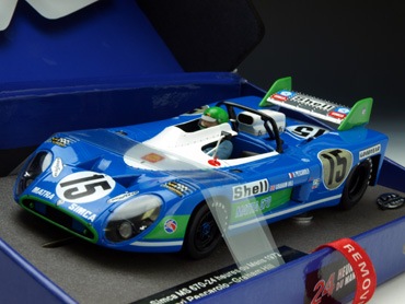 スロットカー　1/32 マトラ MS670B 74 ルマン 優勝 Shell #7(ブルー×ホワイト×グリーン) [1320187] Matra-Simca MS 670b - 1974 Le Mans Winner, #7 Pescarolo