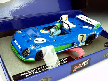 スロットカー　1/32 マトラ MS670B 74 ルマン 優勝 Shell #7(ブルー×ホワイト×グリーン) [1320187] Le Mans Minitures 1/32 マトラ MS670B 1974 ルマン 優勝 #7