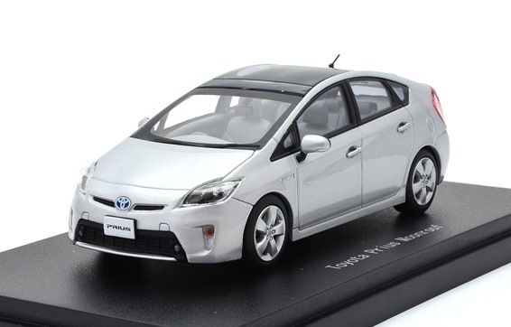 エブロ　1/43　プリウスムーンルーフ　ブラック エブロ 1/43 プリウスムーンルーフ ブラック - メルカリ