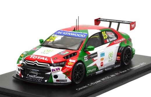 スパーク 1/43 シトロエン C-エリゼ WTCC レース オブ モロッコ R1 4位