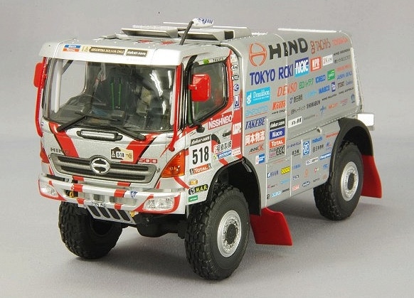 1/43 日野　　ダカールラリー 日野自動車 1/43 HINO 500 ダカール・ラリー（ダイキャスト