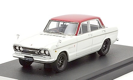 MARK43 1/43 日産 プリンス スカイライン 2000GT-B (S54B-3) レッド