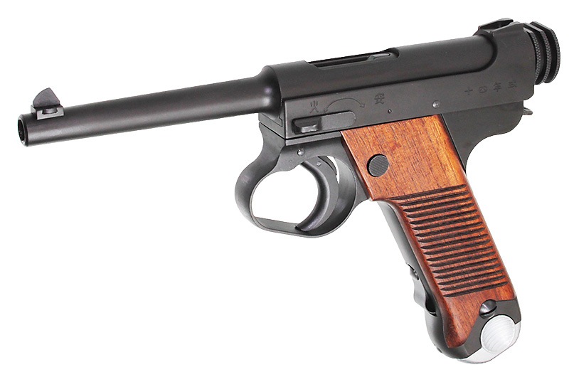 【未使用に近い】旧日本軍制式採用拳銃 南部十四年式拳銃 前期型 モデルガン ハドソン] 南部十四年式拳銃 前期型 N-2 SMG 金属モデルガン