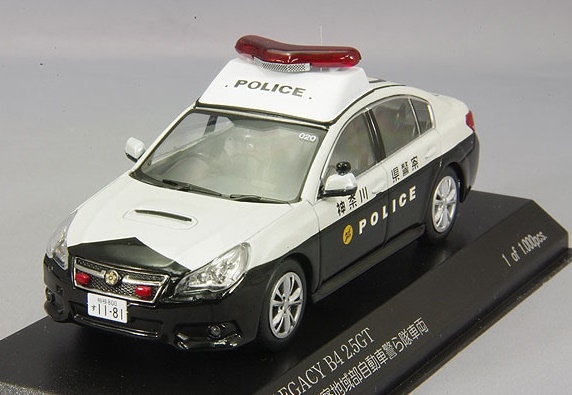 RAI'S 1/43 スバル レガシィ B4 2.5GT 2014 神奈川県警察地域部