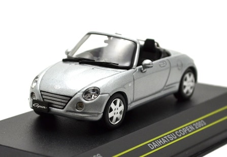 DAIHATSU COPEN 2003 1/43 ミニカー　新品未開封 Amazon | FIRST:43 1/43 ダイハツ コペン 2003 イエロー 完成品