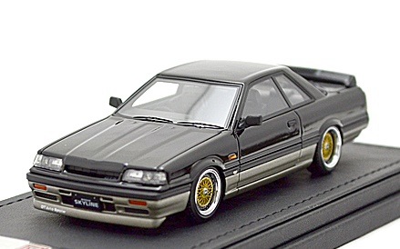 イグニッションモデル スカイライン R31 GTS-R 1/43 ig0979 IG979 1/43 Nissan Skyline GTS-R (R31) Black | LINE UP
