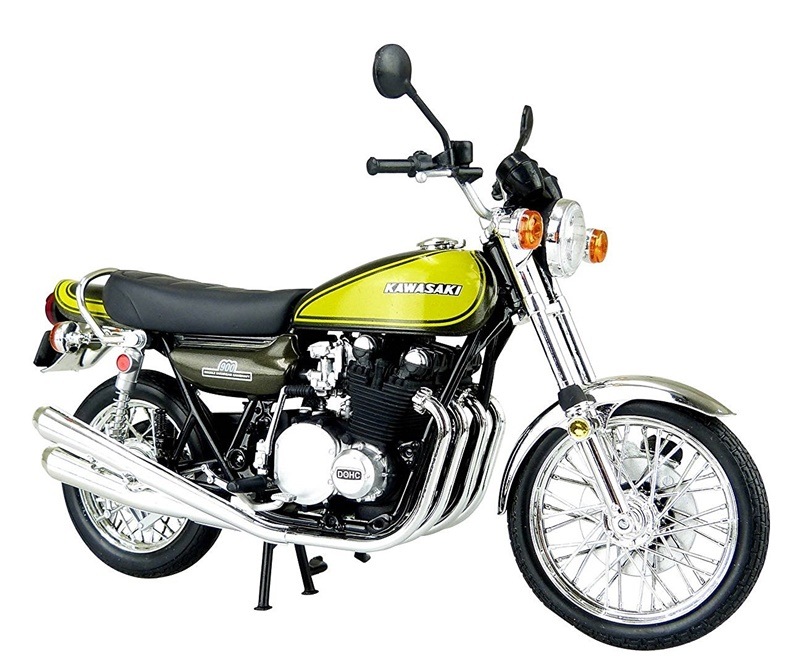 ミニチャンプス 代わっ カワサキ Z1 900 イエローボール 1/12