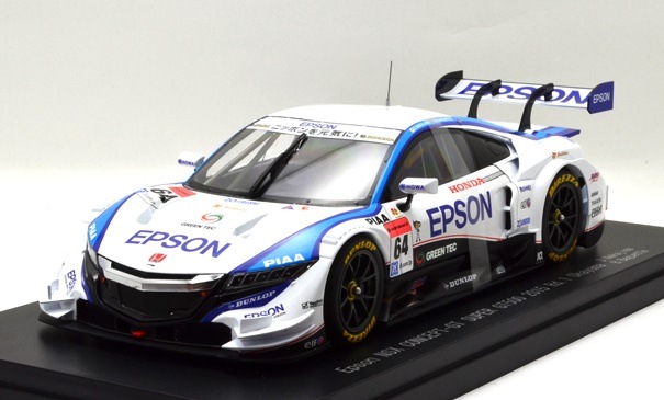 EBBRO 1/18 エプソン NSX コンセプト-GT スーパーGT500 Rd.1