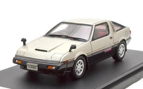 ハイストーリー 1/43 三菱 スタリオン ターボ 2000 GSR-X 1982 サンド 