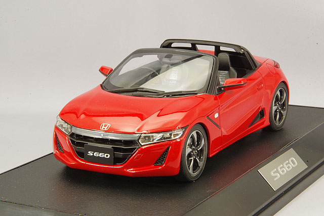 7*Ａ様 Honda S660 α 1/43 フレームレッド　mark43 1/43 ホンダ S660 無限 RA オプション搭載車 フレームレッド