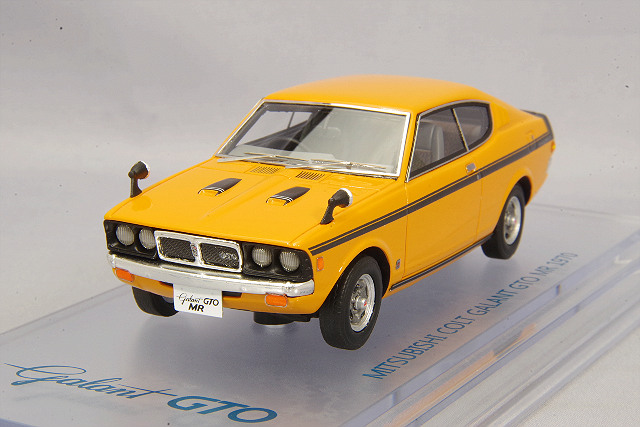 エポック MTECH 三菱 コルト ギャラン GTO オレンジ ミニカー ENIF 1/43 三菱 コルト ギャラン GTO MR 1970 ケニアオレンジ