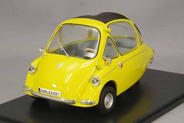 ミニカー　1/18 ハインケル カビーネ LHD(トロイグレー) [OX18HE005] OXFORD 1/18 ハインケル カビーネ トロイグレー 左ハンドル