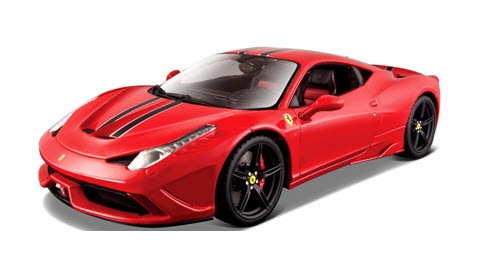 1/18ブラーゴフェラーリ458Specialeレッドカスタム仕様 1/18ブラーゴフェラーリ458Specialeレッドカスタム仕様 ミニカー