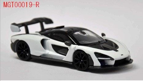 ミニGT 香港限定 1/64 マクラーレン セナ ホワイト (右ハンドル