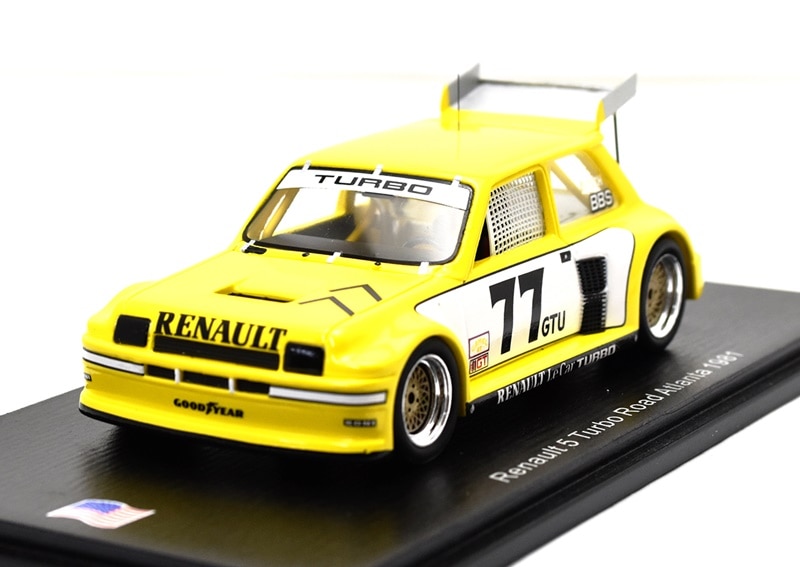 1/43スパークsparkルノー5 RENAULT1981 IMSA Amazon | スパーク1/43 ルノー5 ターボ IMSA 1981#77GTU P