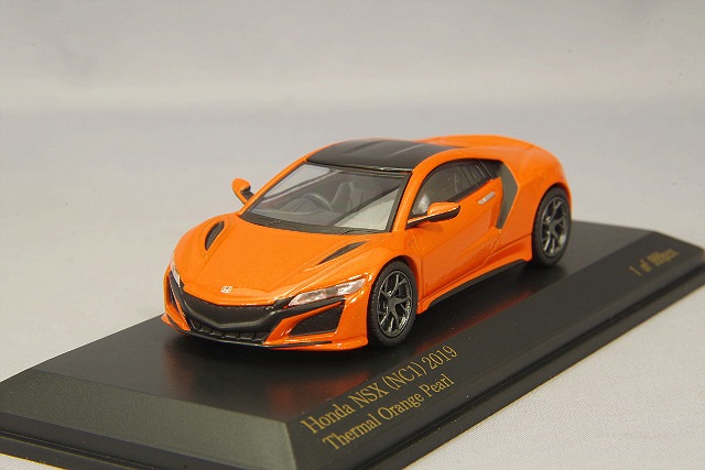 カーネル 1/64 ホンダ NSX (NC1) 2019 サーマルオレンジパール