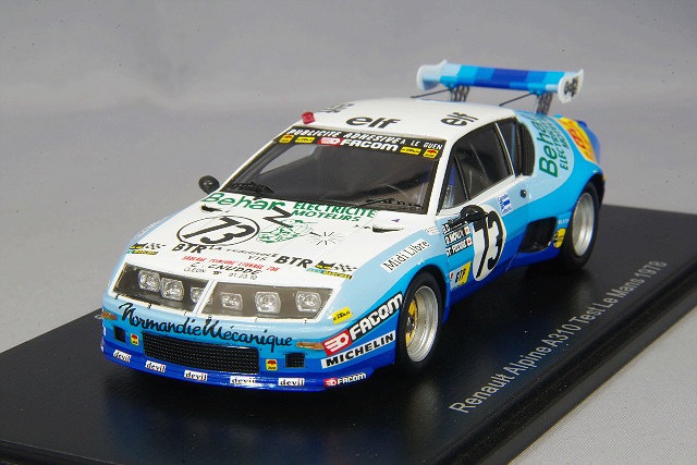絶版 1/43 ルノー アルピーヌ A310 1978年 ルマン24時テスト