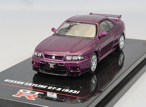 イノモデル Inno64 スカイライン GT-R R33 ミッドナイトパープル Amazon | イノモデル(Inno Models) 1/64 ニッサン スカイライン