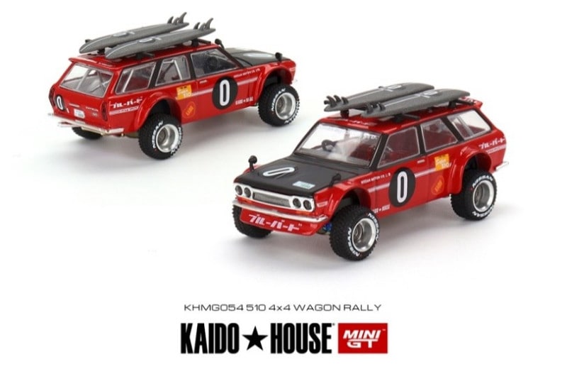 KAIDO HOUSE x TSM ミニGT 1/64 ダットサン KAIDO 510 ワゴン