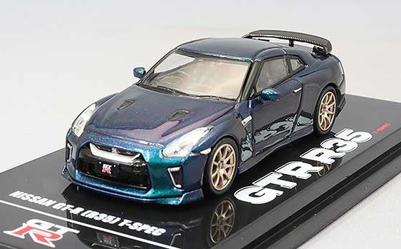 ミニカー 1/64 JPS GT-R R35 MINI GT 140 LB WORKS Nissan GT-R (R35) JPS Type 2, Rear Wing