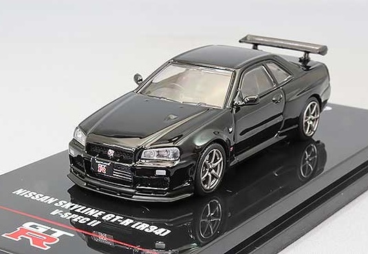 イノモデル Nissan Skyline GT-R R34 V-Spec II Unboxing Pair of Nissan Skyline GT-R R34 V-Spec II Silver