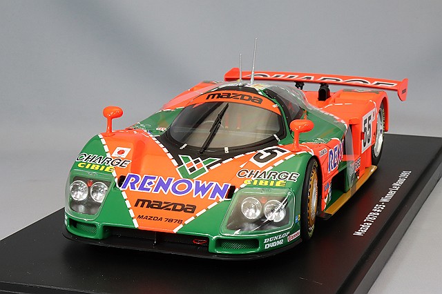 1/18 マツダ787B ル・マン 1991 #56 MAZDA KK製ミニカー - メルカリ