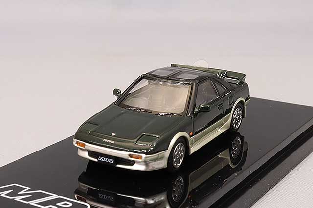 HJ 1/64 トヨタ MR2(AW11) 1600Gリミテッド~1988 新品 Hobby Japan HJ 1/64 Toyota MR2 AW111600G Limited~1988 Mini