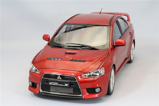 くらっち　CSM 1/18 ランサーエボリューションX イグニッションモデル 1/18 三菱 ランサーエボリューション X