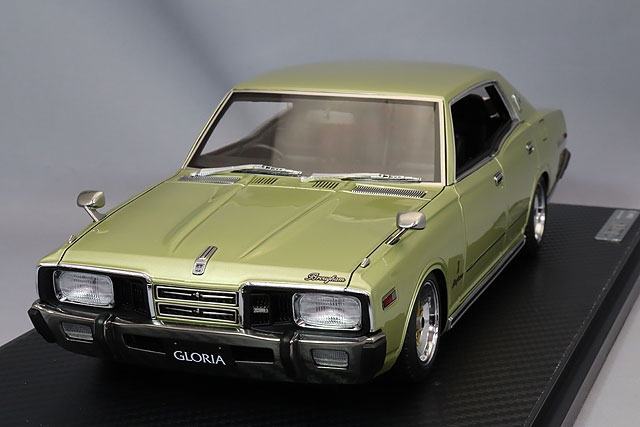 1/18 Nissan Gloria 330改Gold[イグニッションモデル] イグニッションモデル 1/18 日産 グロリア ブロアム (330