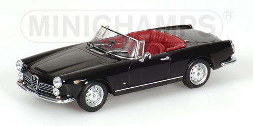 la mini miniera アルファロメオスプリント 1/43世界限定90個 MINICHAMPS 1/43 Alfa Romeo 2600 Spider 1964 Nero | すべての