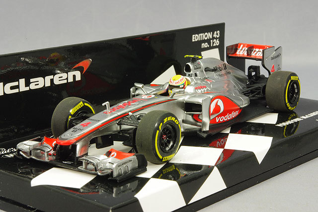 マクラーレンMp4-27&mp4-22 1/43 MINICHAMPS 1/43 Vodafone McLAREN Mercedes MP4-22 L.Hamilton
