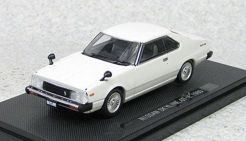 EBBRO NISSAN SKYLINE GT-E 1980 黒1/43 EBBRO EB43756 Scale 1/43 | NISSAN SKYLINE GT-E 1980 BLACK
