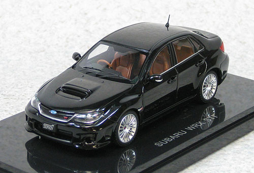 スバル インプレッサ WRX ミニカー eX-D EBBRO 1/43 SUBARU IMPREZA WRX STI 4door A-Line BLACK