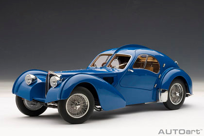 Auto Art Models 1938 Bugatti Type 57SC Atlantic with Metal