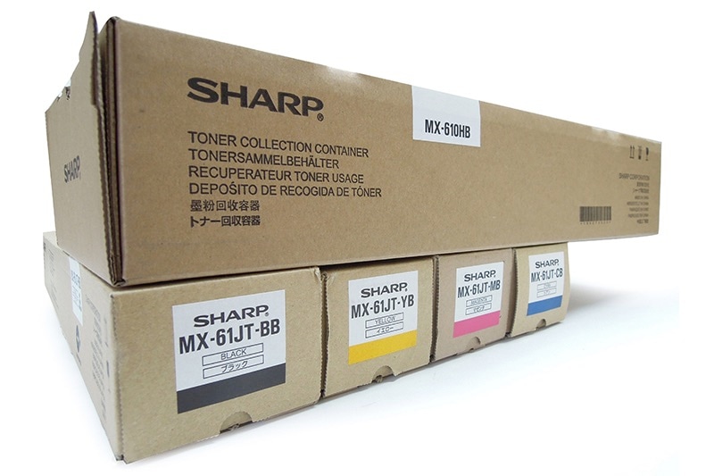 SHARP MX-61JT-BA MB CB YB 計4本セット