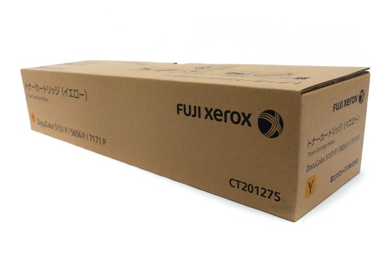 富士ゼロックス FUJI xerox CT201275 イエロー 純正品 富士ゼロックス 富士フイルム,CT201272-75  TONER・OFF（トナー・オフ）