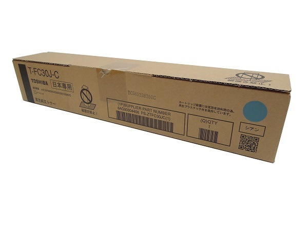 東芝 TOSHIBA T-FC30J-C シアン 大容量 純正品 | 東芝,T-FC30J | TONER 