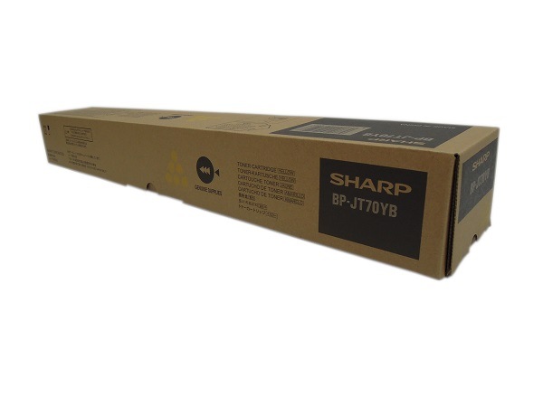 SHARP トナー BP-JT70YB BP-JT70BA ブラック/イエロー シャープ（SHARP）BP-JT70YB イエロー トナー｜純正トナーのサンコー